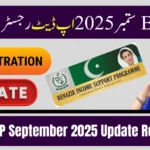 BISP September 2025 Update Registration