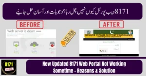 New Updated 8171 Web Portal Not Working Sometime – Reasons & Solution