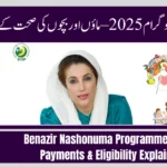 Benazir Nashonuma Programme 2025 – Payments & Eligibility