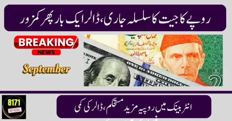 Pakistani Rupee Extends Winning Streak — 26 Days Strong Against Dollar