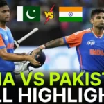 Pakistan vs India Match Full Highlights | DP World Asia Cup 2025