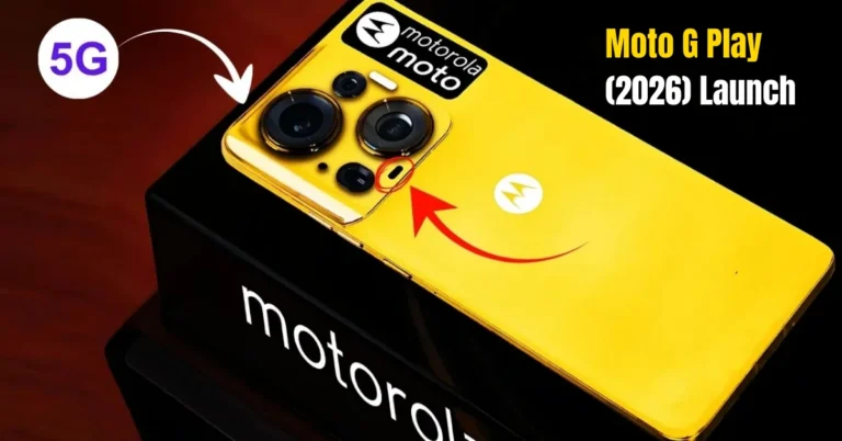 Moto G Play (2026) Launch: Affordable 5G Smartphone with 50MP Camera & 5100mAh Battery