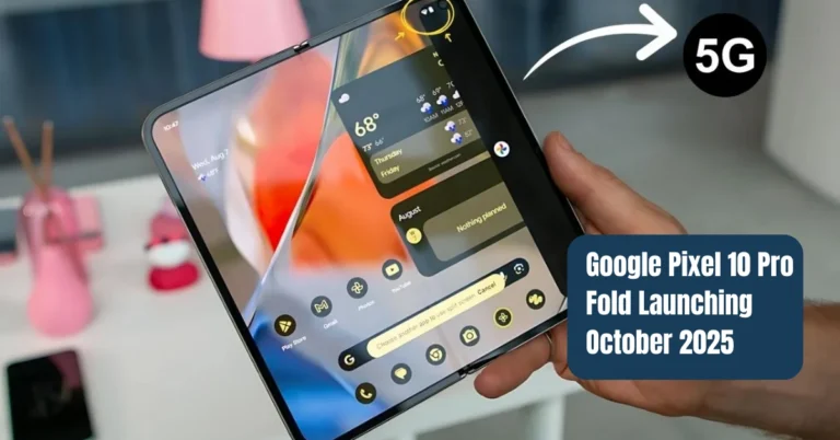 Google Pixel 10 Pro Fold Launching October 2025 – Price & Full Specs