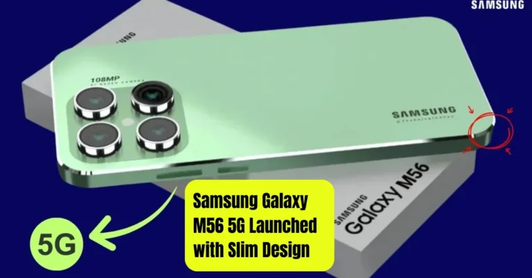 Samsung Galaxy M56 5G Launched with Slim Design, 64MP Cameras & Big Discount