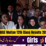 Girls Beat Boys in BISE Multan 12th Class Results 2025