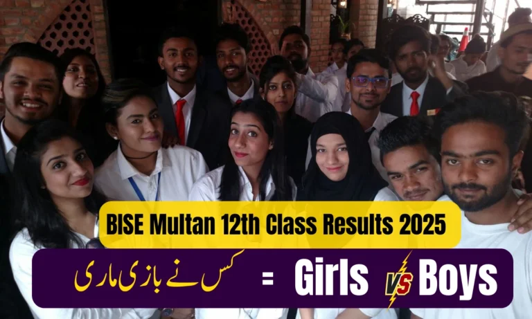 Girls Beat Boys in BISE Multan 12th Class Results 2025