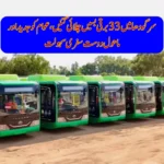 Punjab Launches 33 Electric Buses in Sargodha to Boost Eco-Friendly Transport