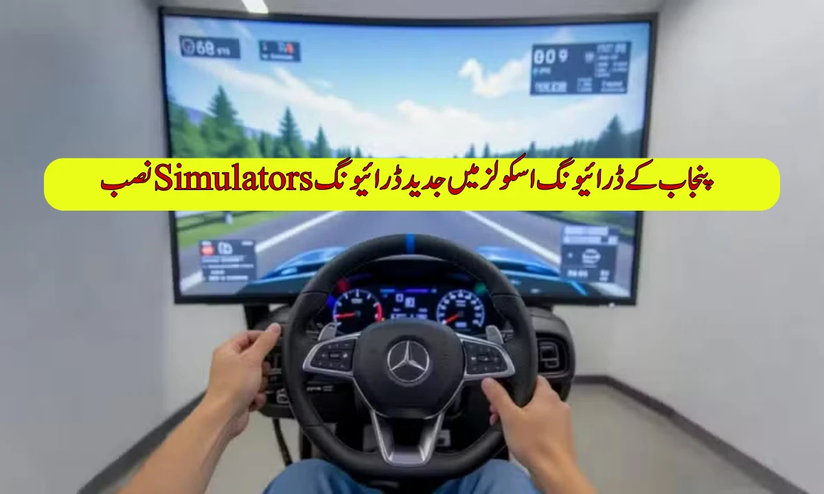 Punjab Installs Driving Simulators in 28 Districts to Train Safer Drivers