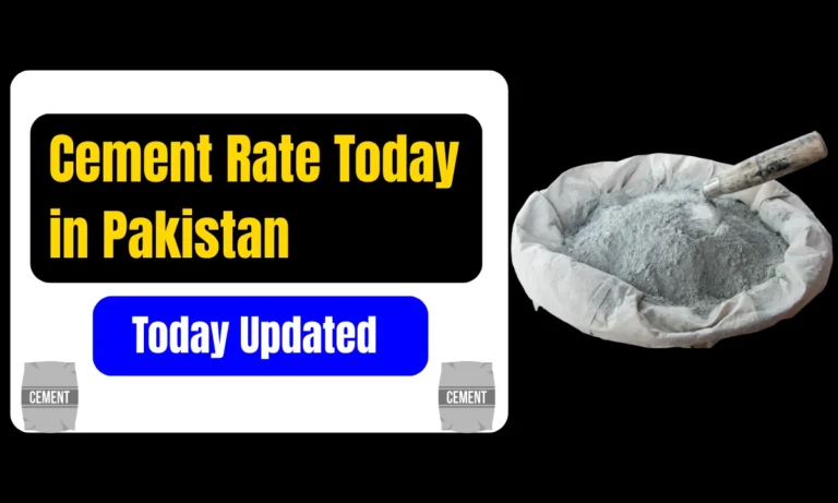 Cement Rate Today in Pakistan