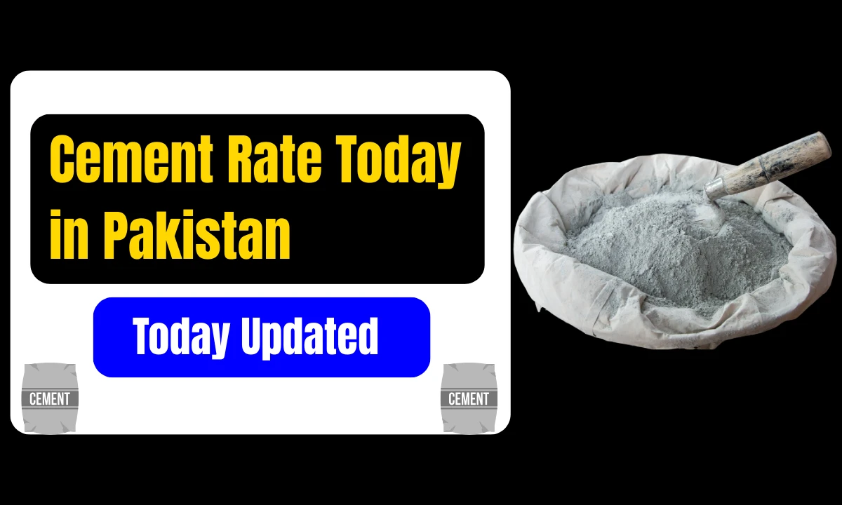 Cement Rate Today in Pakistan