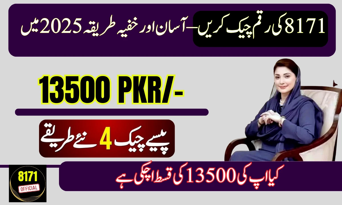 BISP 8171 Payment Discreetly in 2025: Easy Online & SMS Check Guide